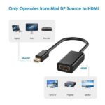 Macbook Thunderbolt Displayport till HDMI-adapter Svart