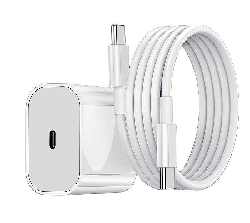 Laddare till iPhone 15 + 2M kabel Snabbladdare USB-C Kabel