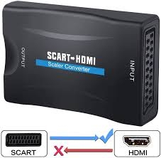 SCART till HDMI-adapter 1080P HD Video Audio Upscale Converter