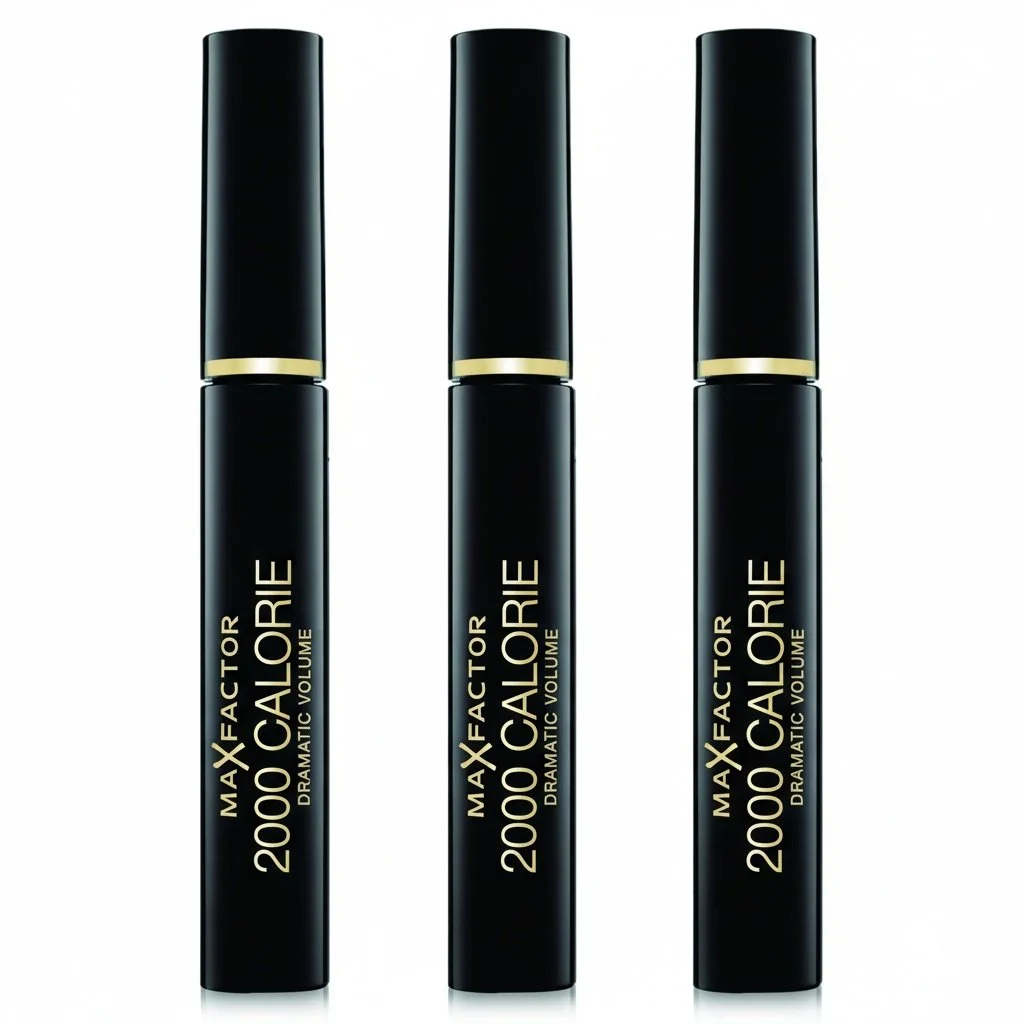 3-pack Max Factor Calorie Mascara 2000 Black 9ml