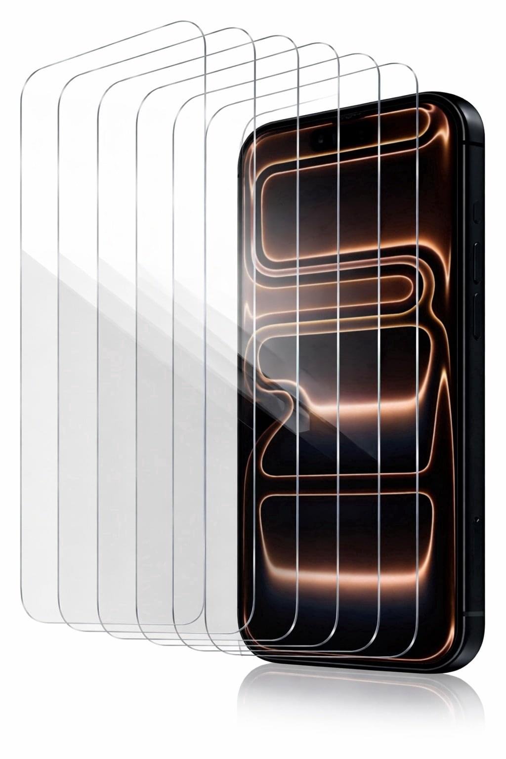6-pack Skärmskydd i Härdat Glas – iPhone 13 Pro Max (Heltäckande & Transparent) 6-pack Skärmskydd i Härdat Glas – iPhone 13 Pro Max (Heltäckande & Transparent)