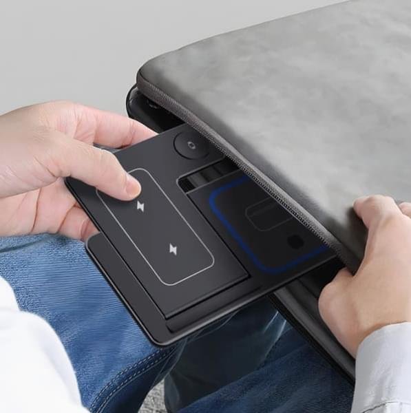 Trådlös laddningsstation 3-i-1 för-Samsung- och-Apple-produkter–Magsafe-kompatibel