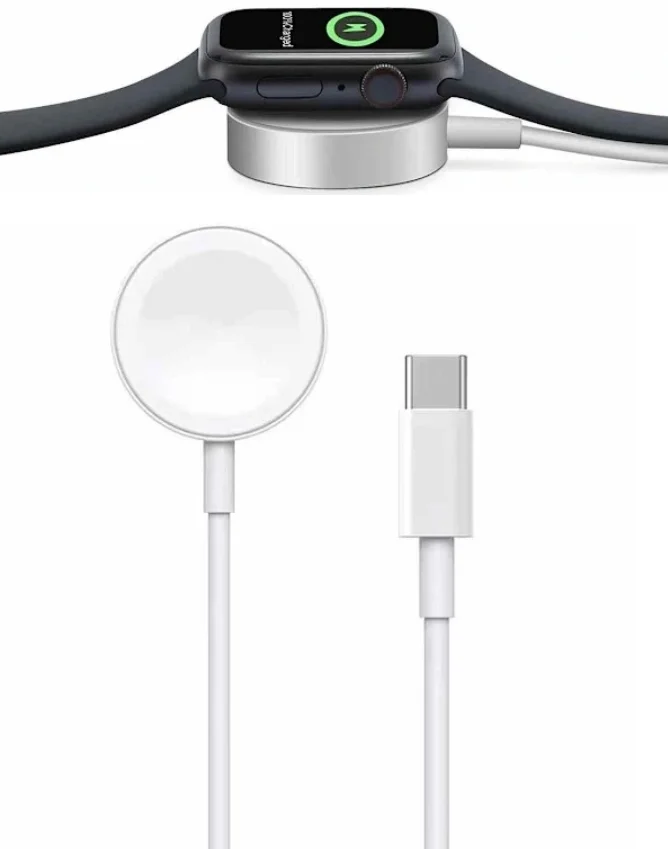 Laddkabel USB-C för-Apple-watch / iWatch 2.5W 1m vit