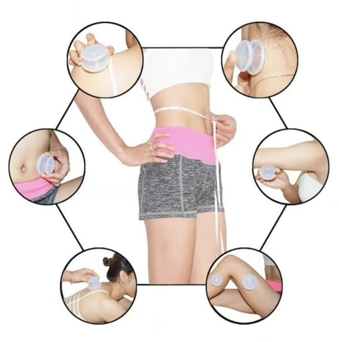 Koppningsset för helkroppsmassage – 4-pack (L–XS)