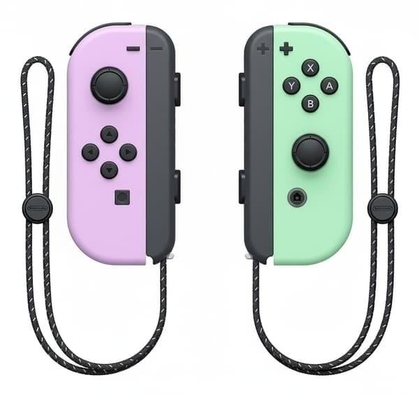Handkontroll LED – Kompatibel med Nintendo Switch / Switch OLED Gray