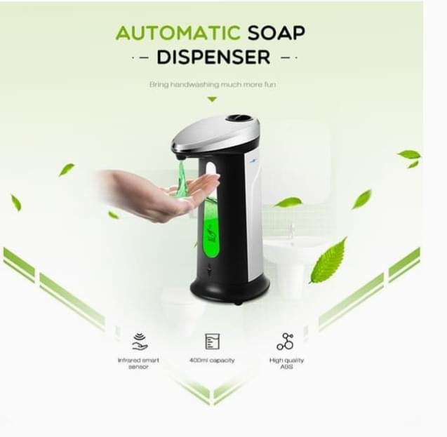 Automatisk tvålpump – kan även användas för handsprit