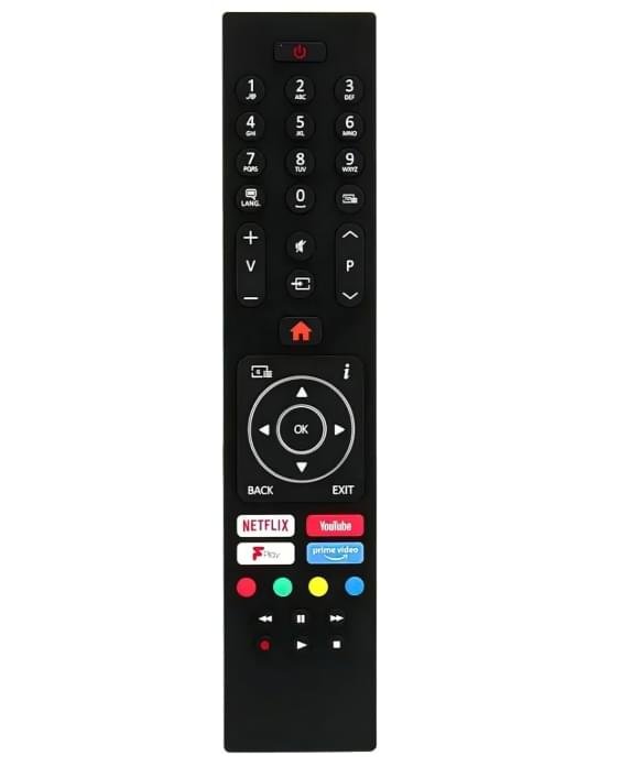 Universell TV-fjärrkontroll -Bush/Luxor/Hitachi/Polaroid/Digihome/Celcus/Finlux-TV-apparater– ersättning för utvalda TV-modeller Universell TV-fjärrkontroll -Bush/Luxor/Hitachi/Polaroid/Digihome/Celcus/Finlux-TV-apparater– ersättning för utvalda TV-modeller