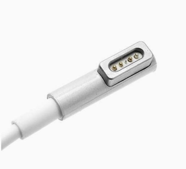 60W kompatibel Masafe-snabbladdare för 13-tums bärbara datorer med magnetkontakt som förenklar laddning.