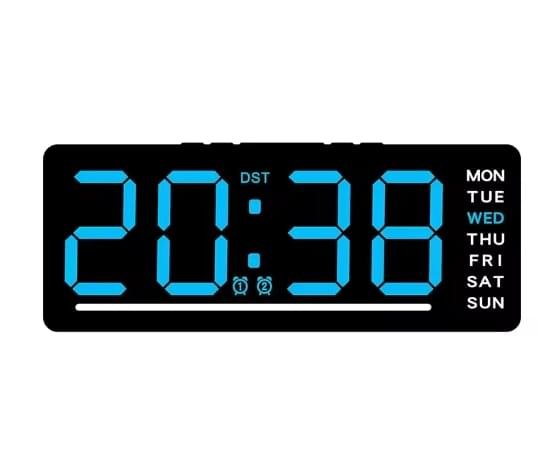 Digital Väckarklocka med Stor Display, Datum och Temperatur Digital Väckarklocka med Stor Display, Datum och Temperatur