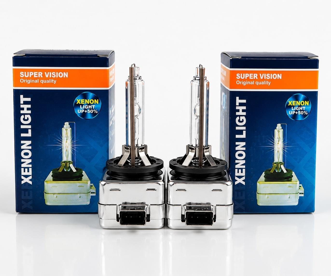 Xenonlampor +50 % – D1S 35W 4300K – 2-pack – PK32d-2